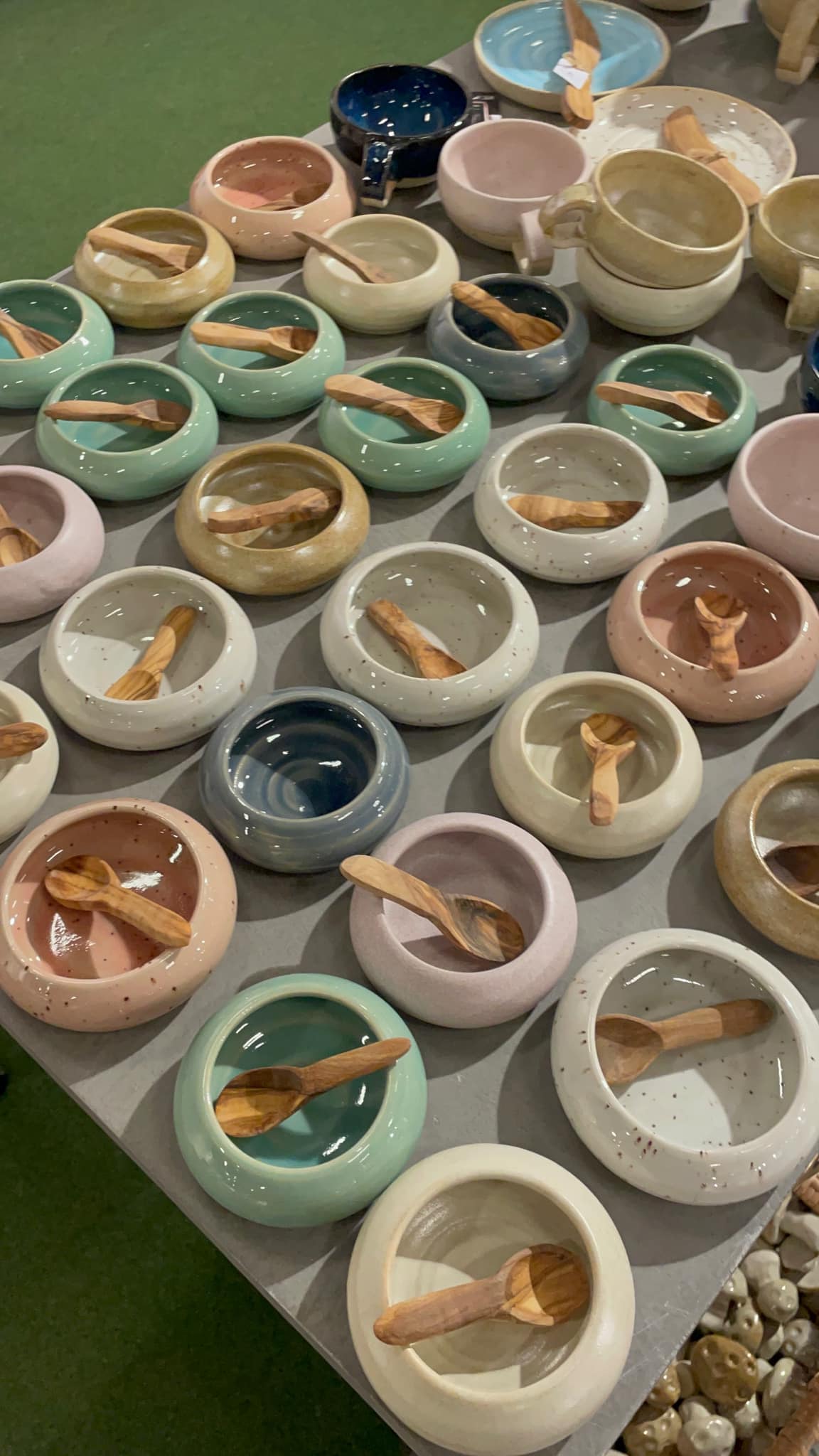 Salzstreuer + Löffel – Farbe: Rosa