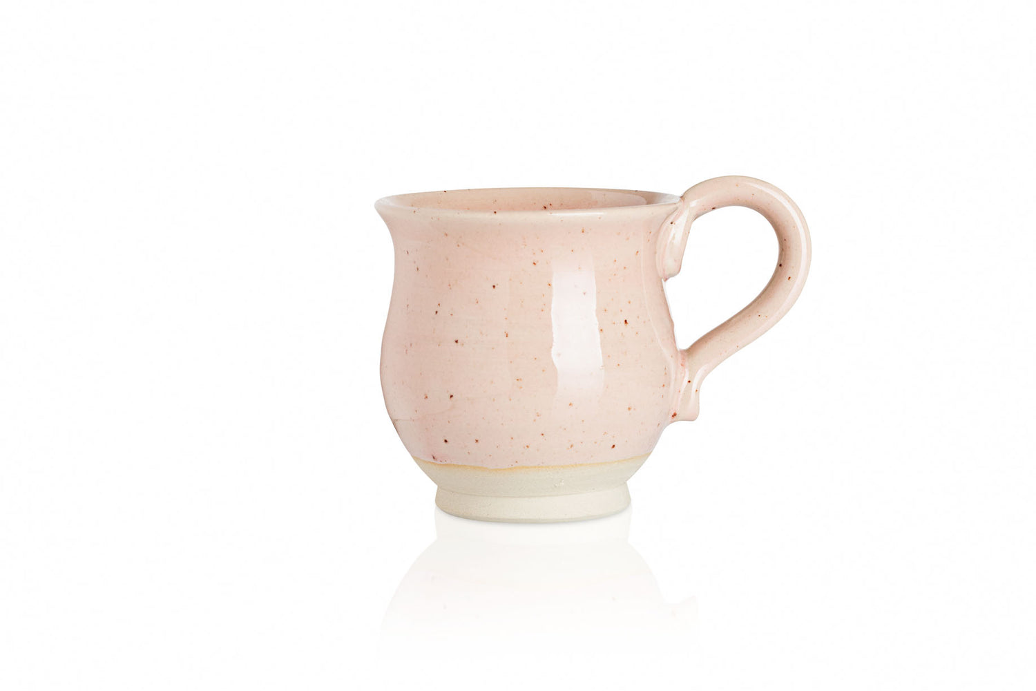 Becher mit Henkel - Farbe: Rosa