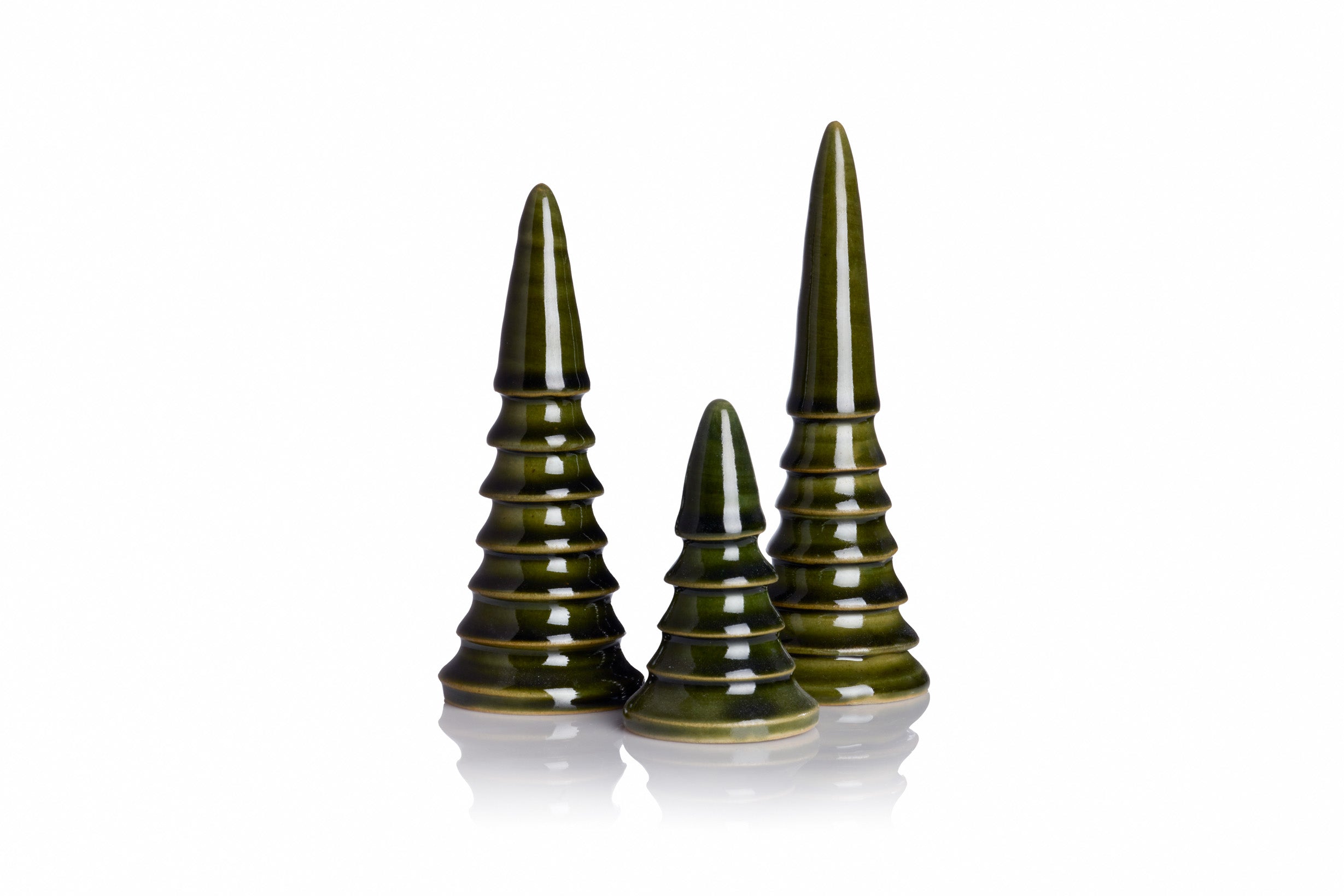 Weihnachtsbaum - 3er-Set - Farbe: Kiefer