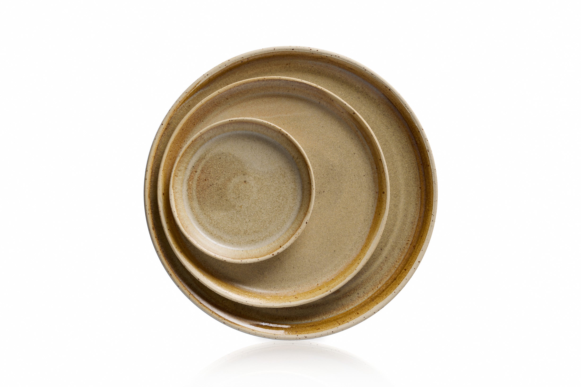 Frokosttallerken - Farve: Guldkaramel