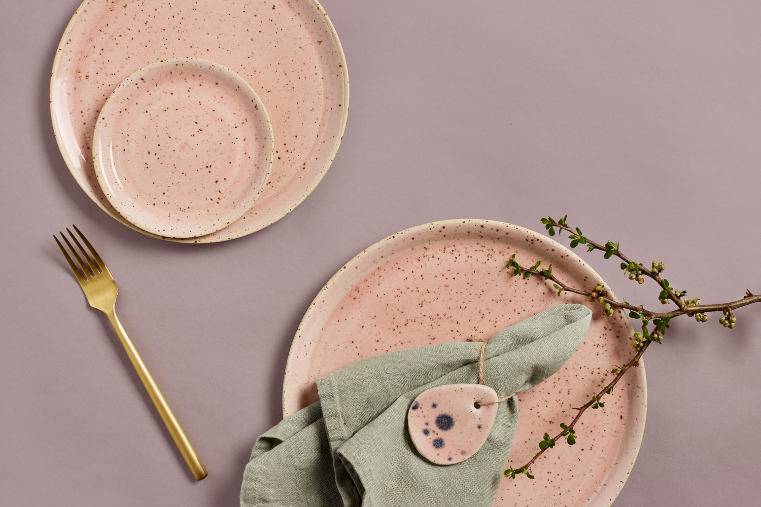 Der Mittagsteller - Farbe: Rosa