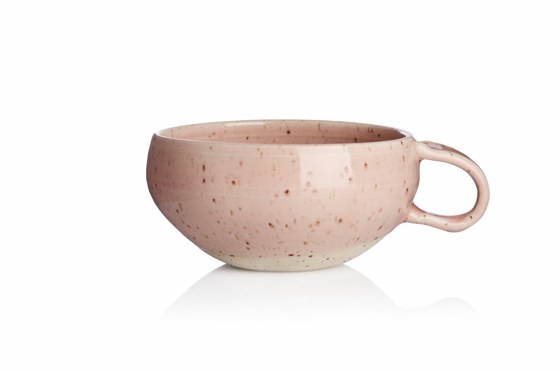 Cappuccinotasse - Farbe: Rosa