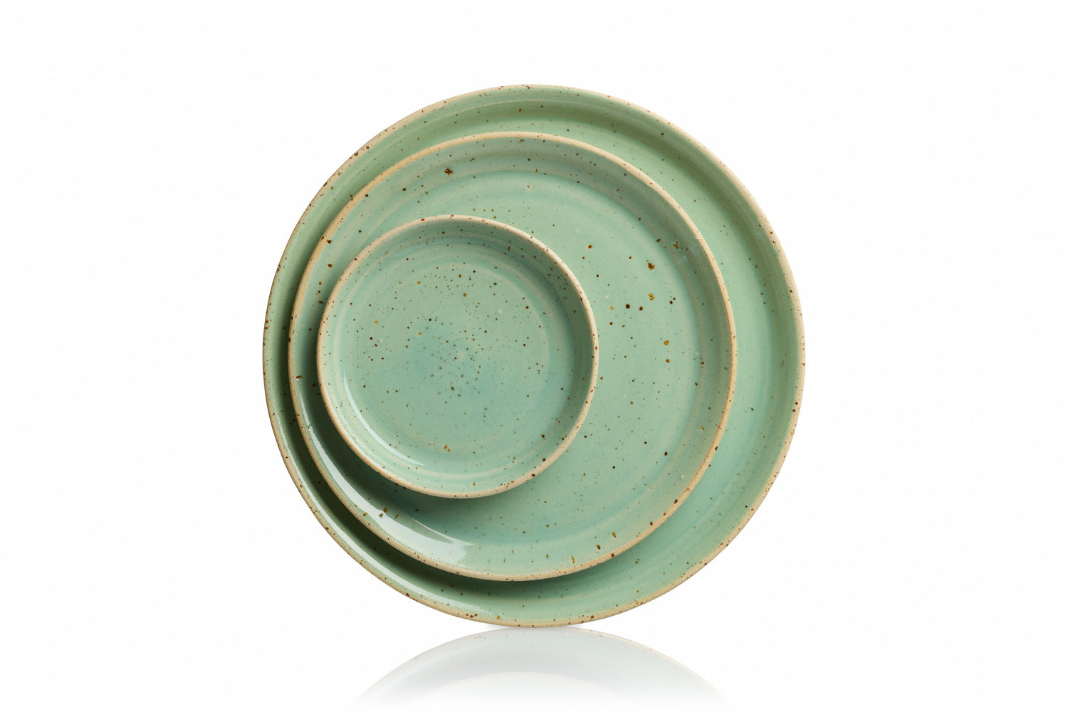 Middagstallerken - Farve: Mint